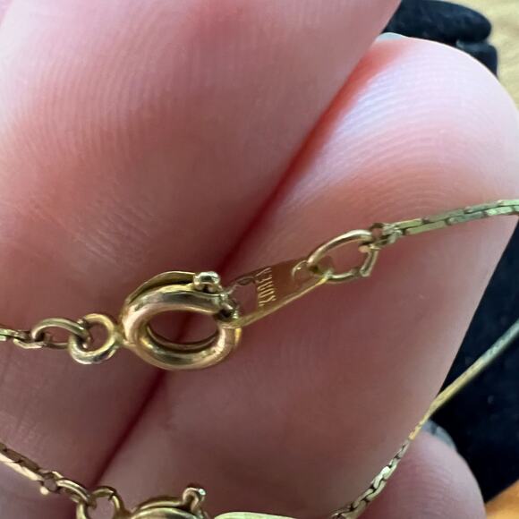 Vintage Set Layering Necklaces Chocker Dainty Chain Rice Beads White Black Korea - Picture 8 of 10